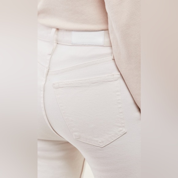 Re/Done White High Rise Skinny Jeans - Size 26 - Picture 10 of 10